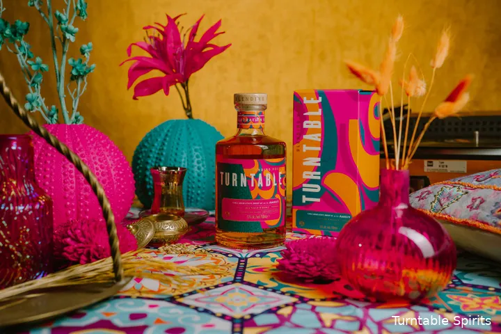 Turntable Collaboration Drop 3 bottle and design