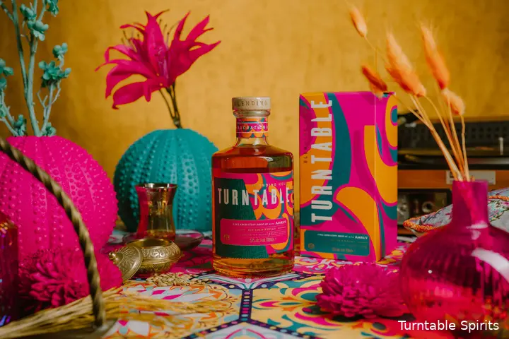 Turntable Collaboration Drop 3 bottle and branding