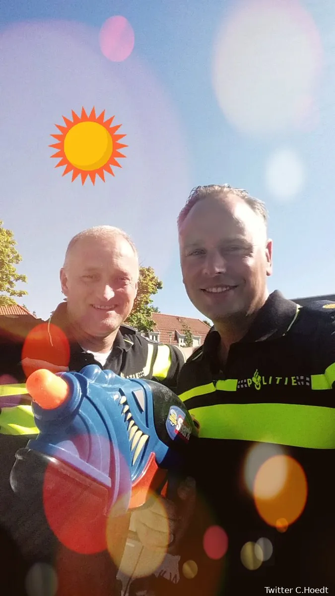 wijkagent waterpistool