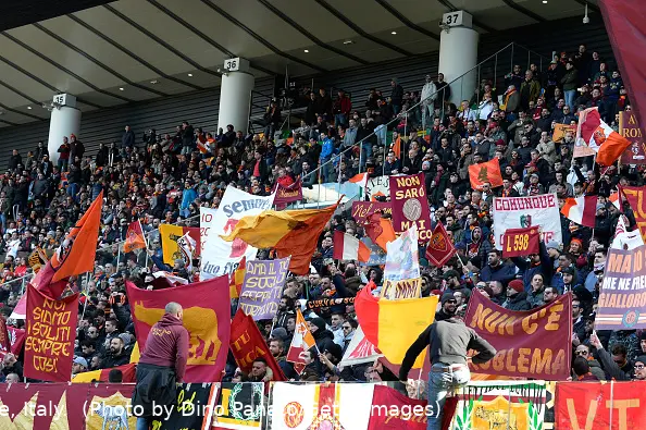 settore ospiti dacia arena udinese roma