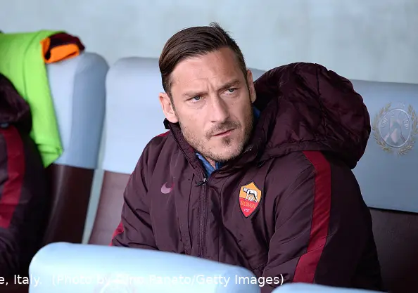 totti panchina mezzo pp