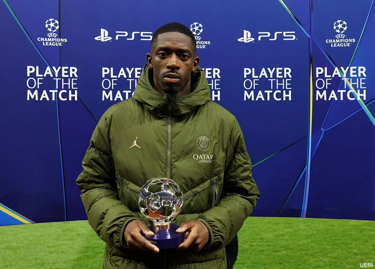 psg dembele homme du match l uefa etait au restaurant gomx ngxuaaz9vo 391354