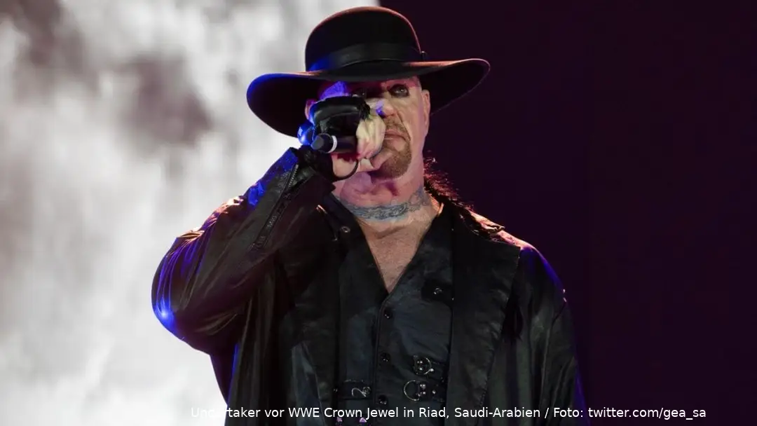 Der Undertaker spricht jetzt wöchentlich ins Mikrofon / Foto: twitter.com/gea_sa