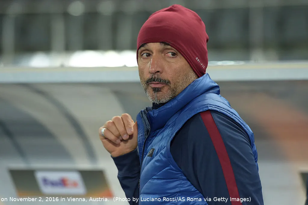 spalletti rifinitura pre austria vienna roma