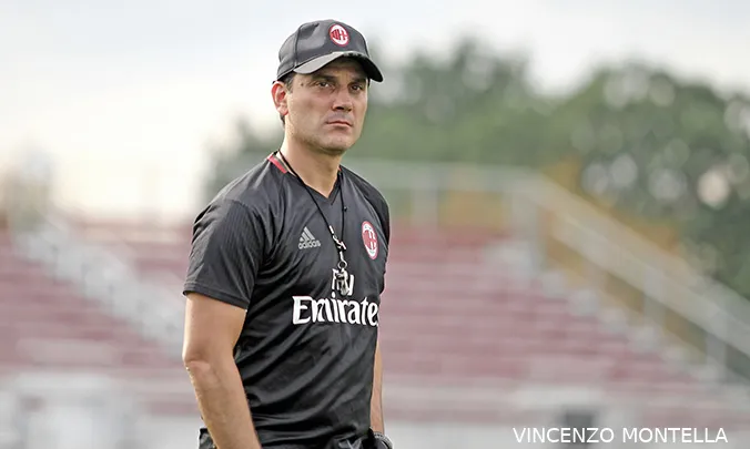montella milan allenamento