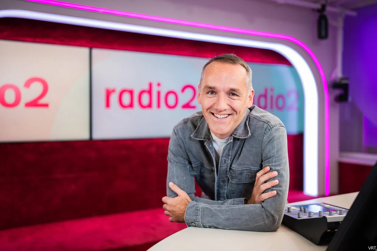 Xavier Taveirne als nieuwe Radio2-gezicht, Bron: VRT