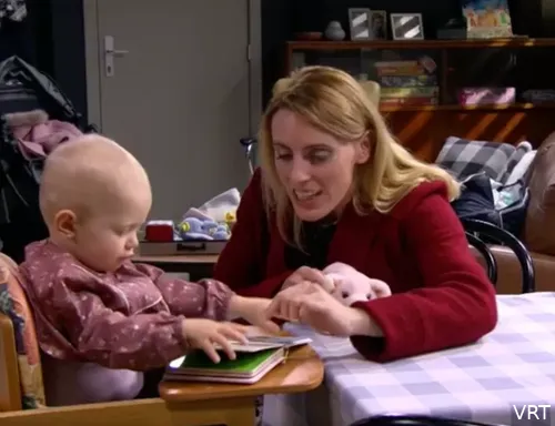 Joke als Nuria in 'Thuis'. Bron: VRT