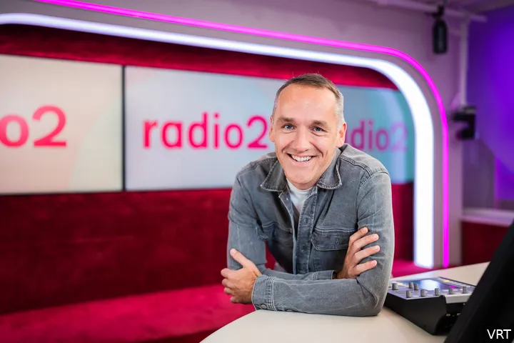 Xavier Taveirne als nieuwe Radio2-gezicht, Bron: VRT