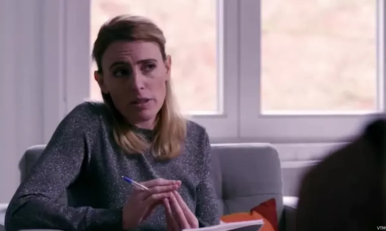 Joke als psychologe in 'Familie'. Bron: VTM