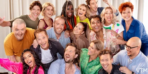 De nieuwe groepsfoto van VTM.