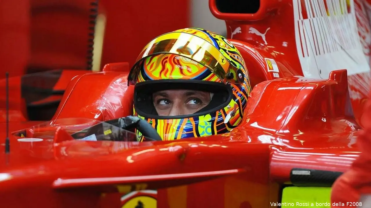 2009 178618 valentino rossi testing for scuderia ferrari in 20081