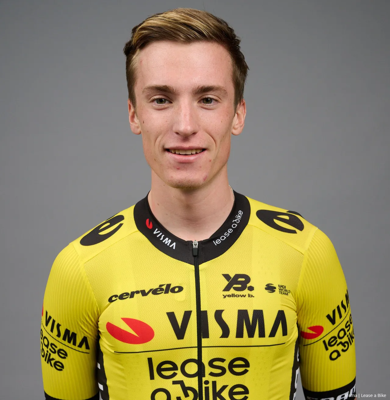 Loe van Belle showed strength in the leading group.