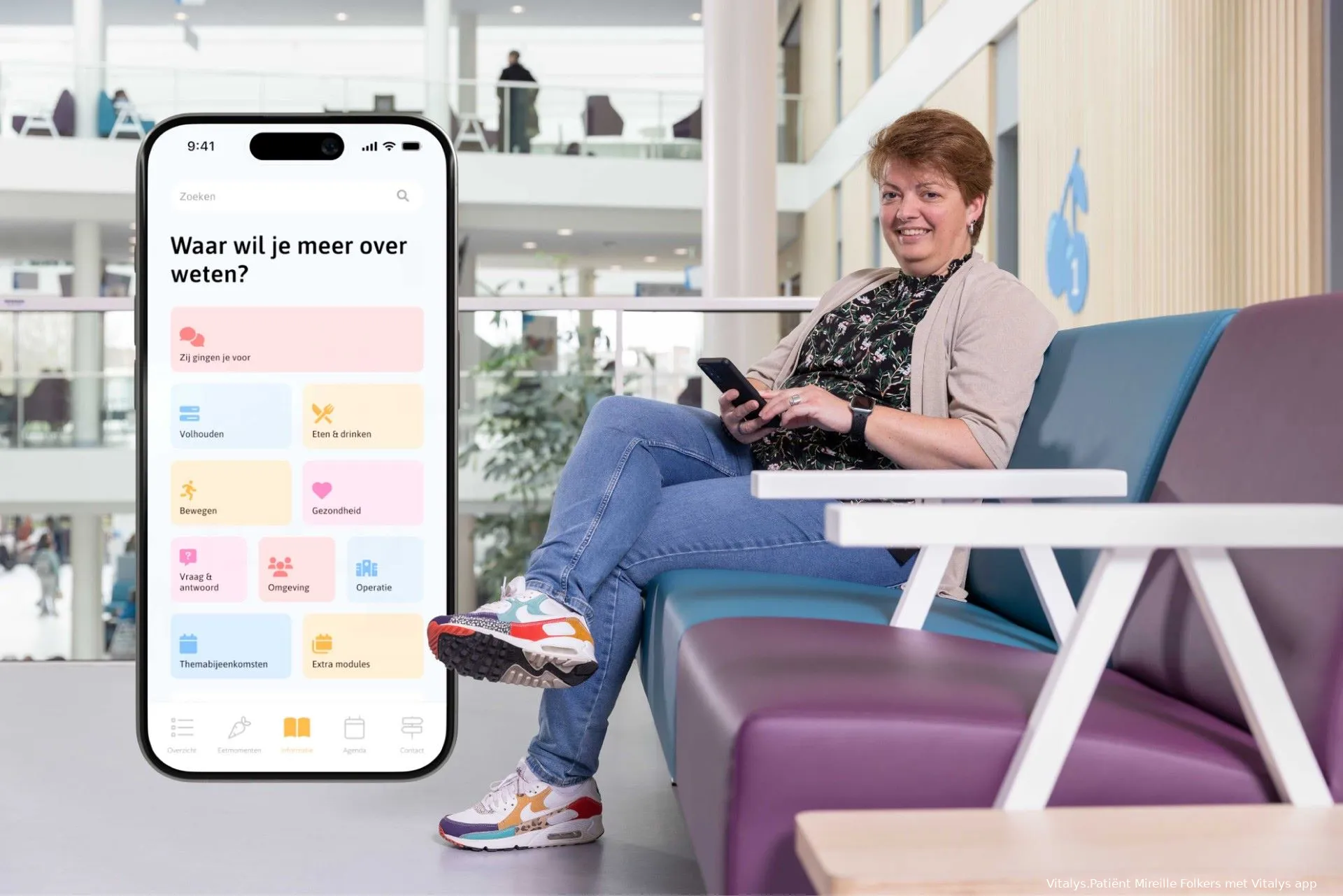 vitalyspatient mireille folkers met vitalys app