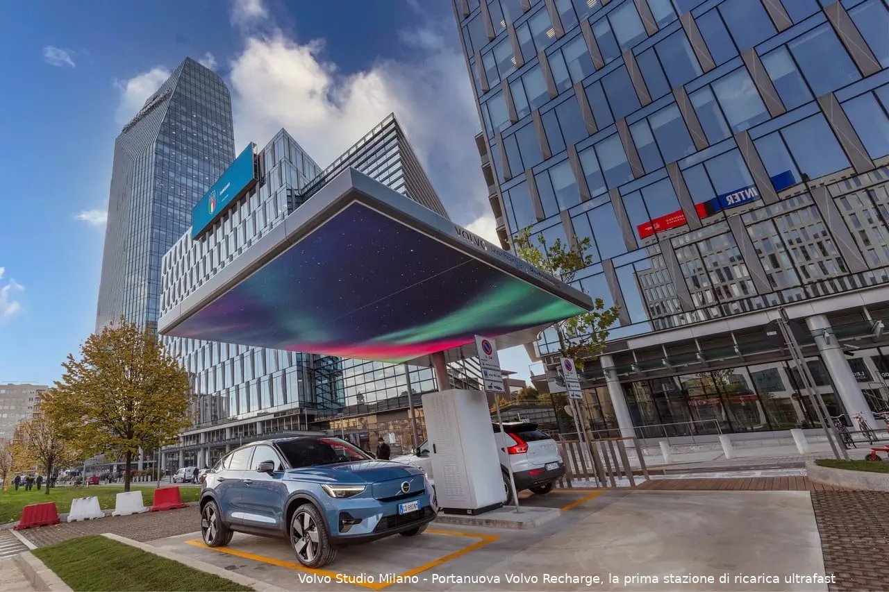 290077 volvo studio milano portanuova volvo recharge la prima stazione di