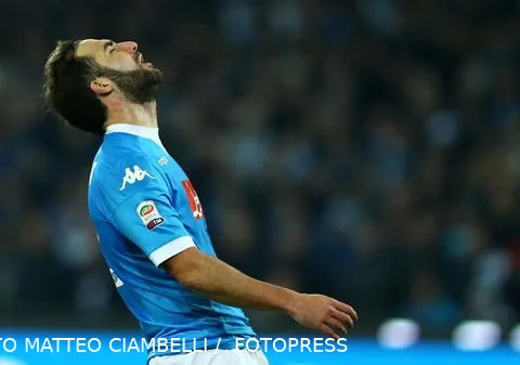 higuain si dispera napoli roma 131215