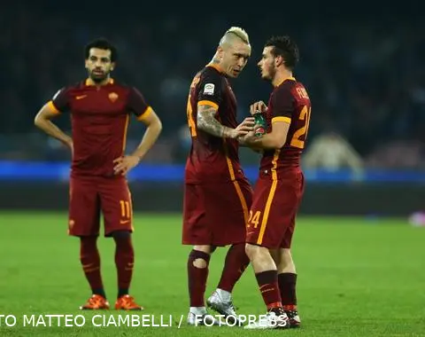 nainggolan florenzi nainggolan napoli roma 131215