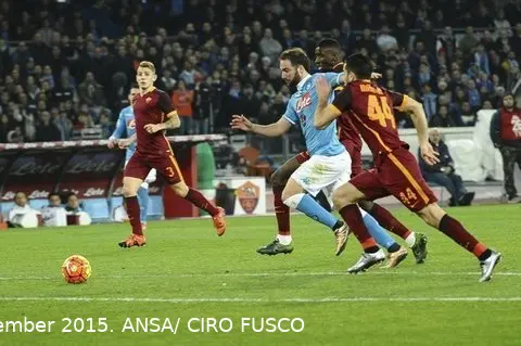 higuain napoli roma 131215