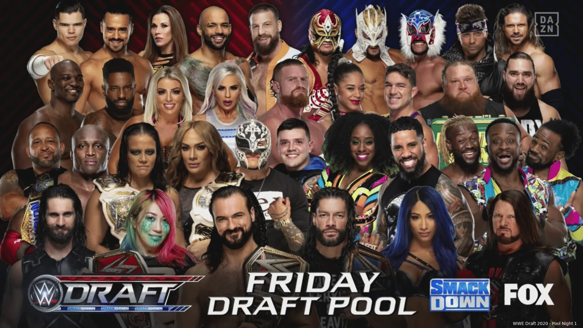 wwe draft night 1