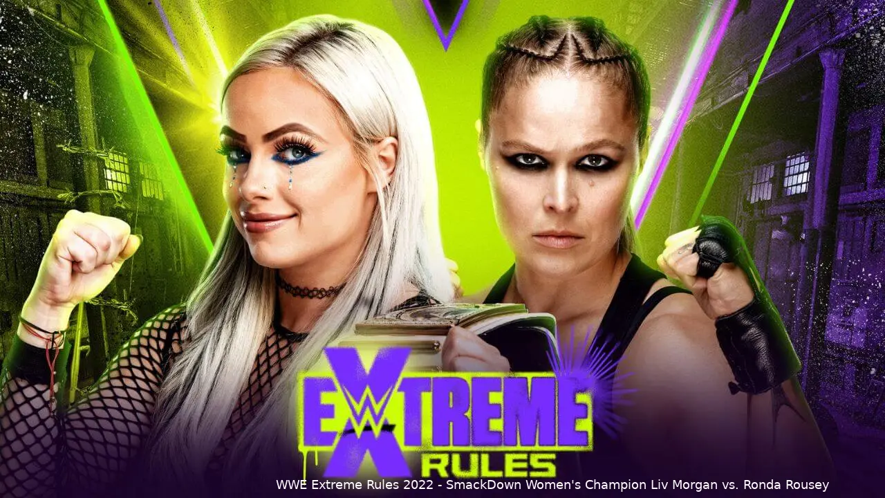 wwe extreme rules 2022 rousey morgan