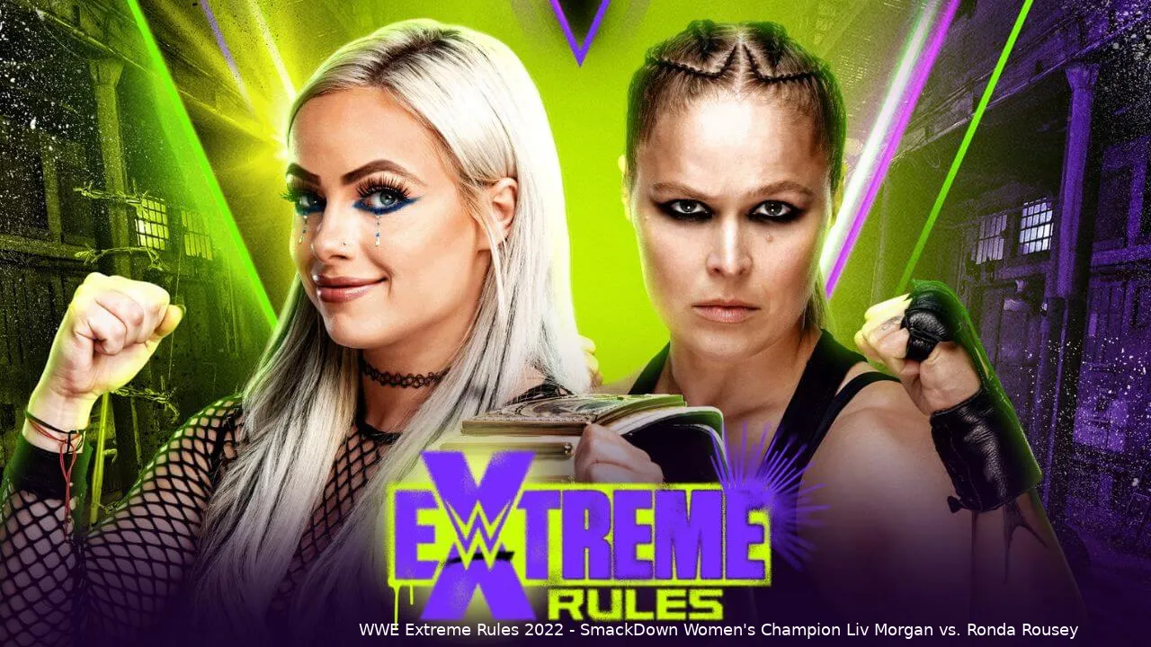 wwe extreme rules 2022 rousey morgan