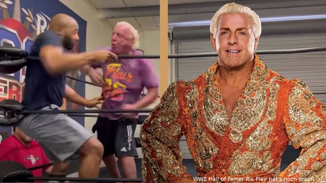 WWE Hall of Famer Ric Flair hat's noch drauf!