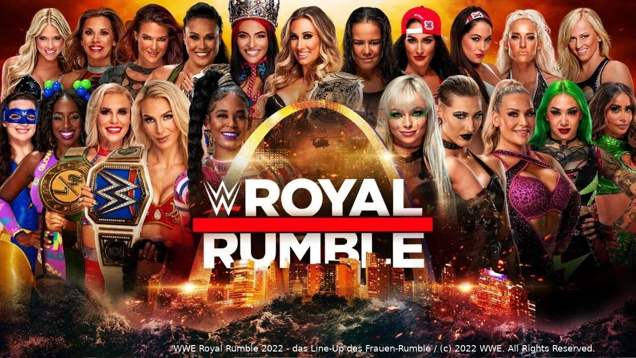 wwe royal rumble 2022 frauen