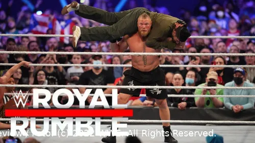 wwe royal rumble 2022 brock bb