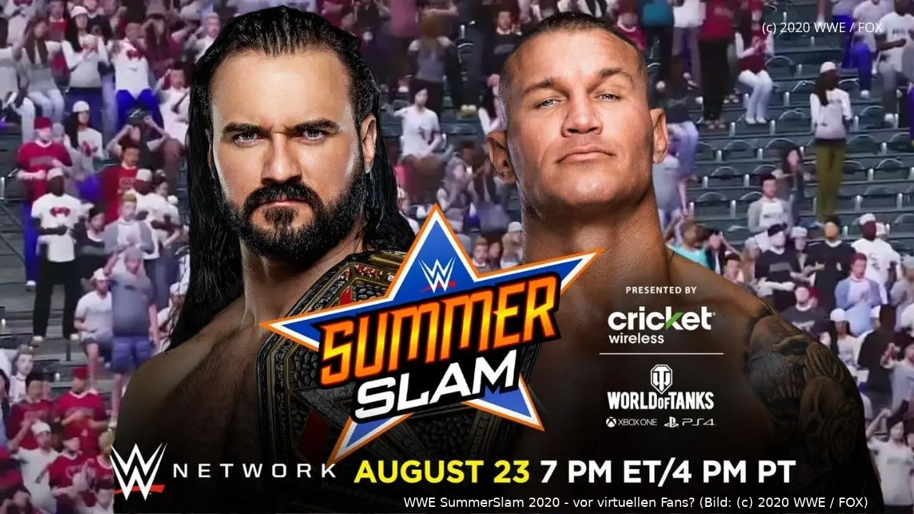 wwe summerslam 2020 virtuell