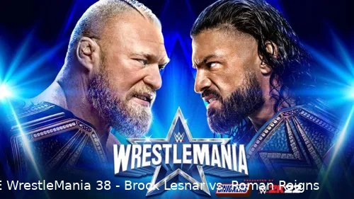 wwe wrestlemania 38 lesnar reigns