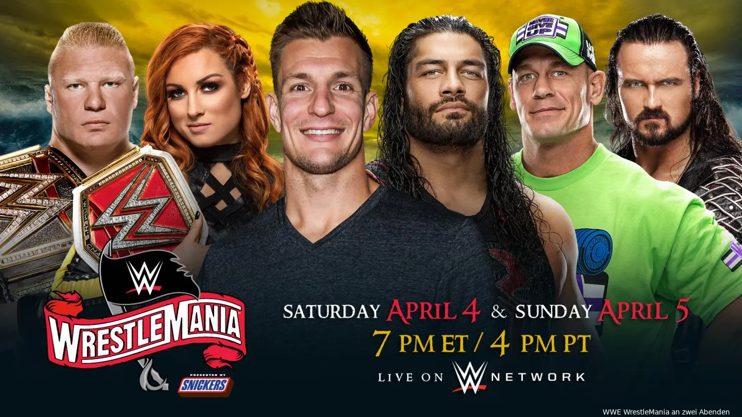 wm saturdaysunday announcement feedcard gronk 3f1375bae46bfb21d36c5cf36eb78f28