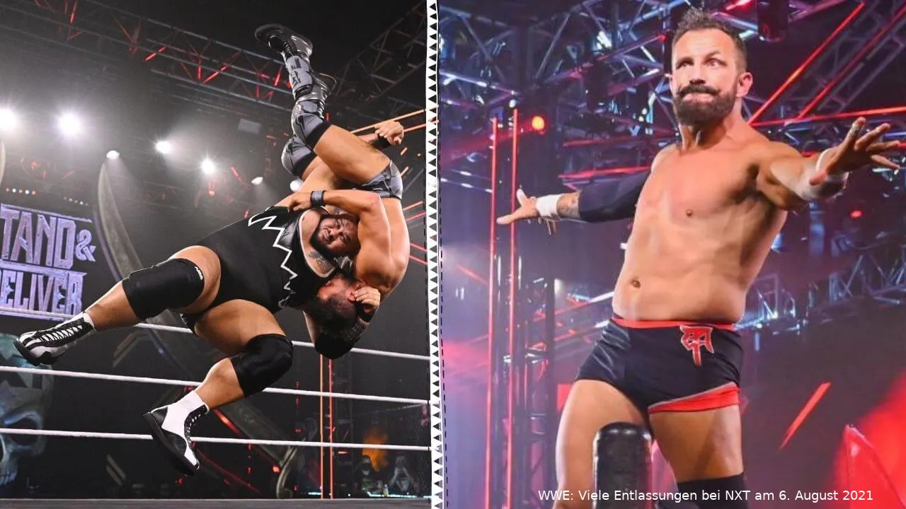 wwe nxt entlassungen august 2021