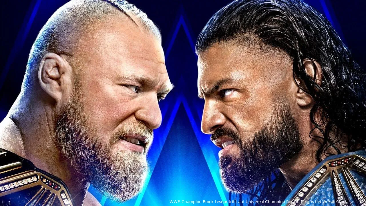 wwe wrestlemania brock roman