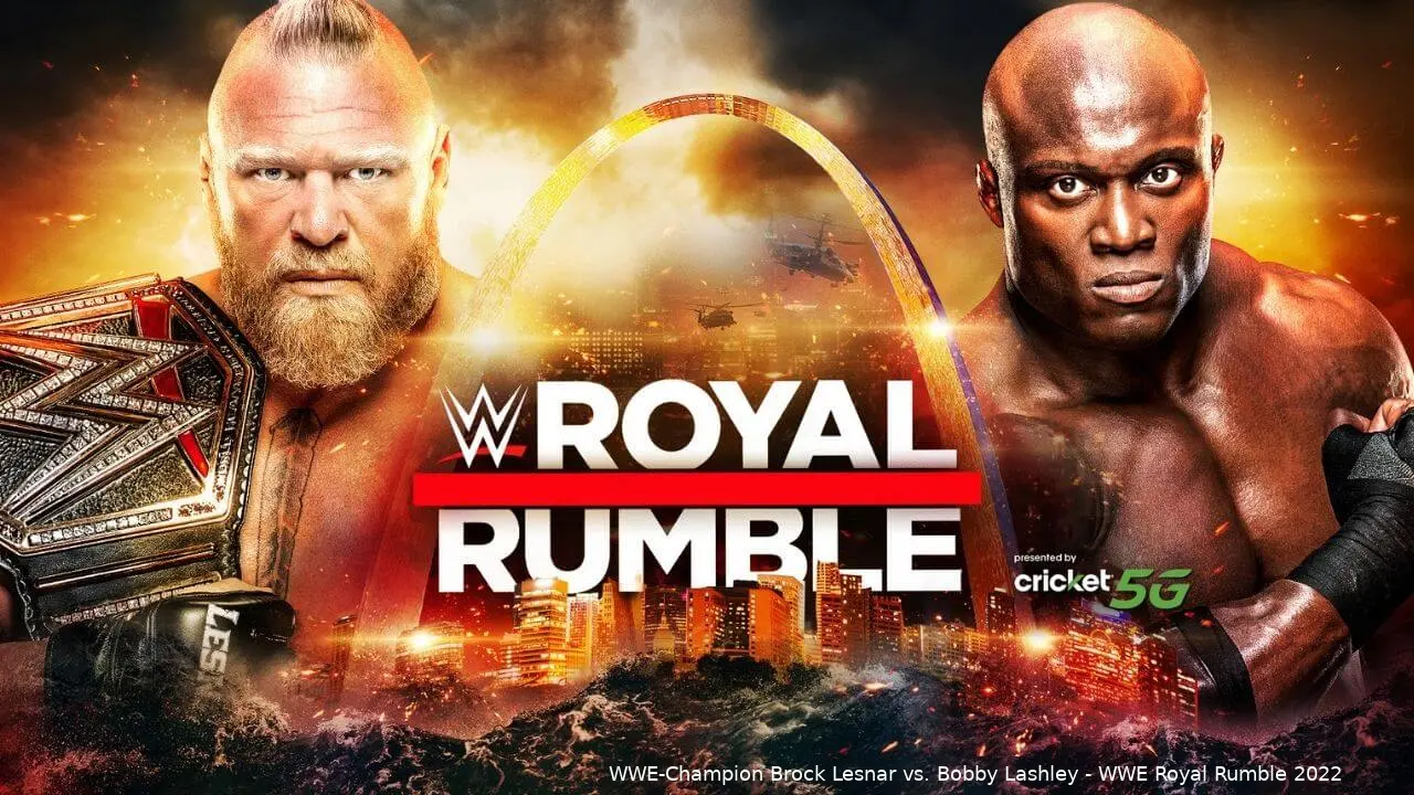 wwe royal rumble 2022 lesnar lashley