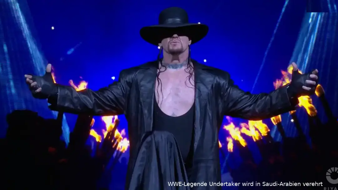 Der Undertaker ließ sich kürzlich bei einem Fußball-Event in Saudi-Arabien blicken