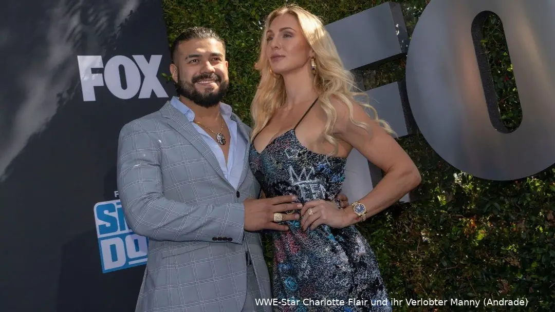 Gemeinsam bei SmackDown: Andrade und Charlotte Flair