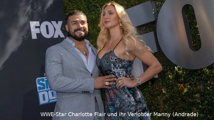 Gemeinsam bei SmackDown: Andrade und Charlotte Flair