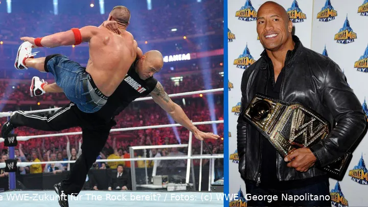 Was hält die Zukunft für The Rock bereit? / Fotos: (c) WWE, George Napolitano