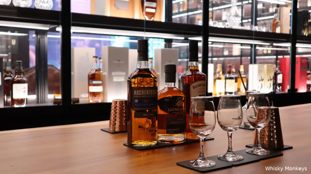 Grande Whisky Museum inSingapore tasting set