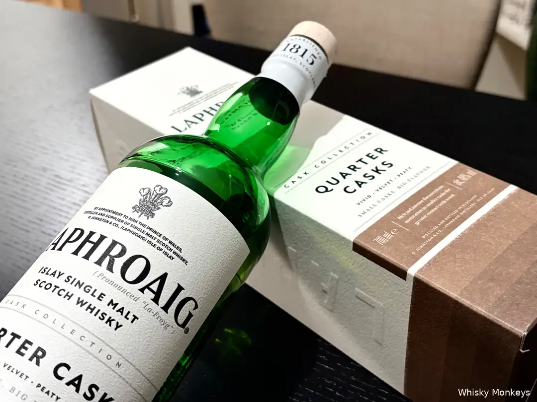 Laphroaig quarter casks whisky