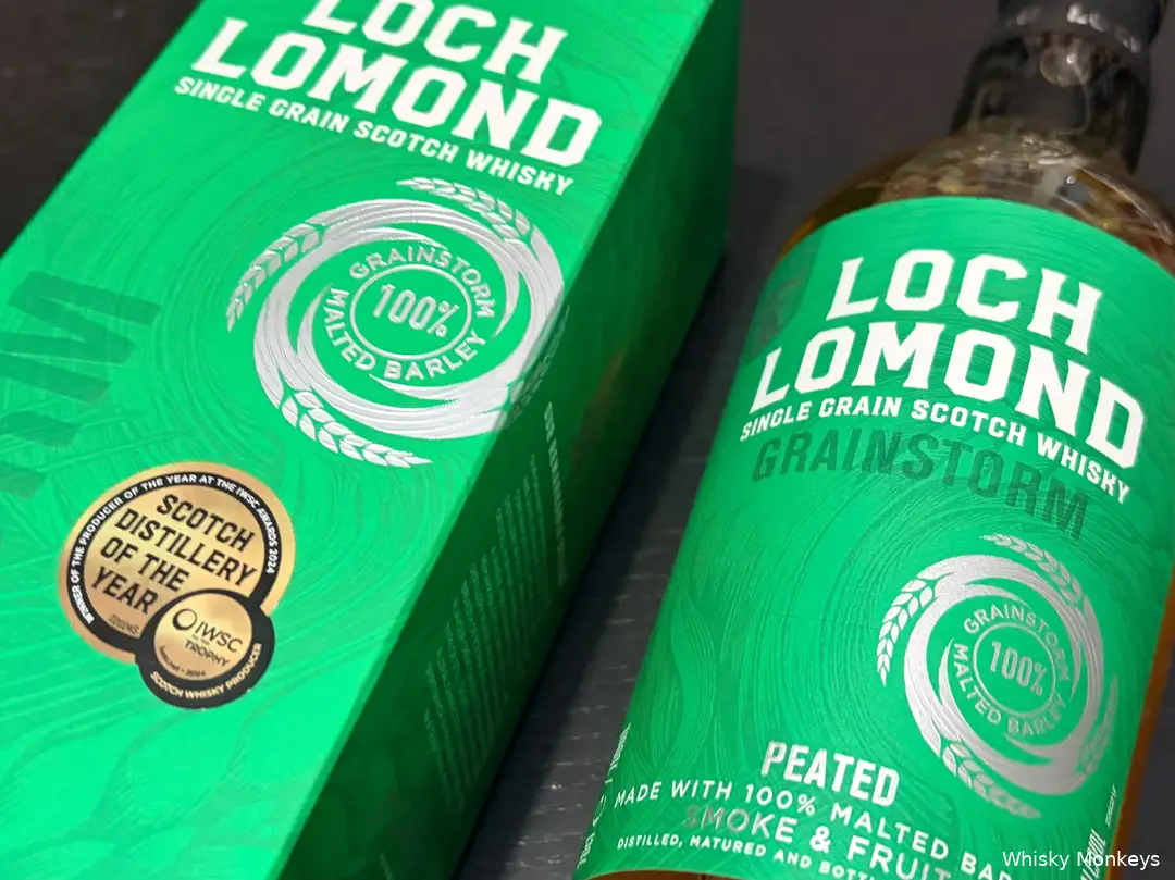 Loch Lomond Grainstorm peated whisky