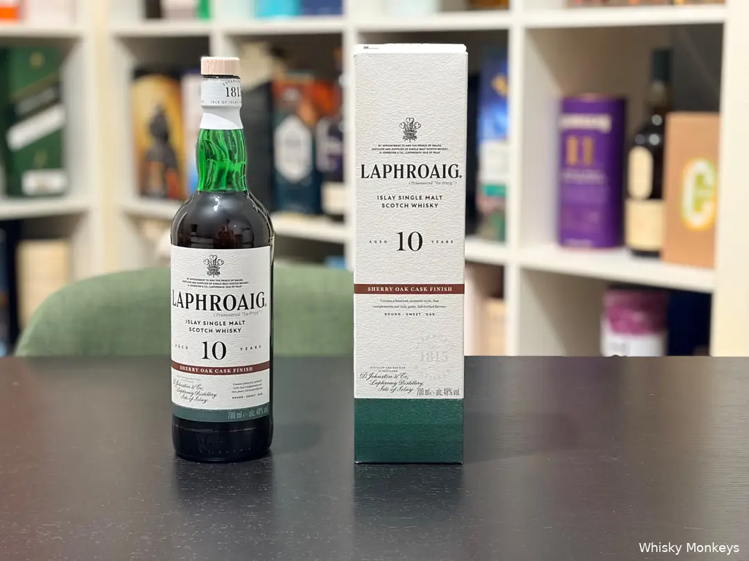 Laphroaig 10 year old sherry oak finish