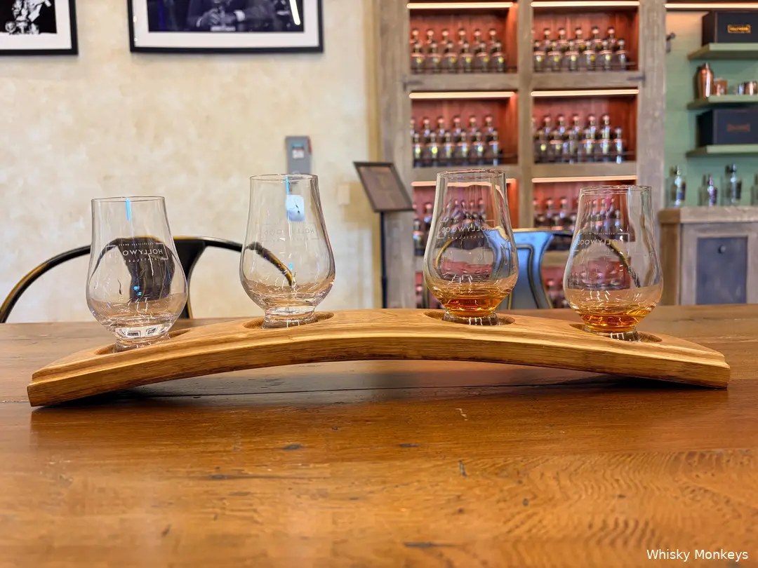Flight at Hollywood Distillery