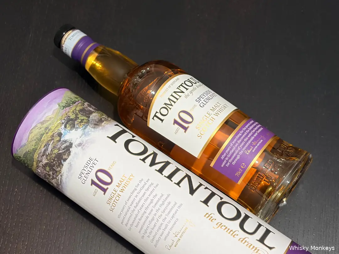 Tomintoul 10 yo whisky