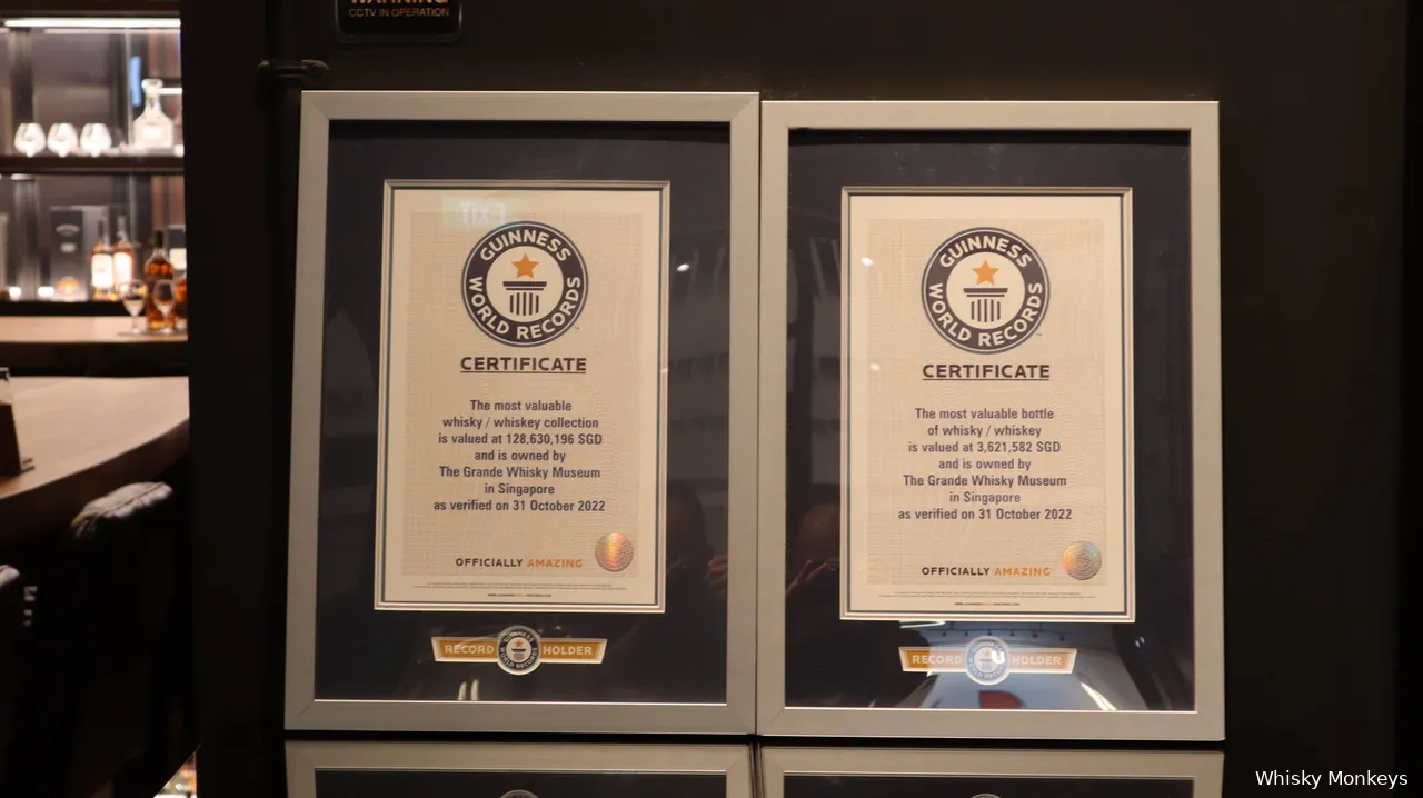 Grande Whisky Museum Guinnes World Records