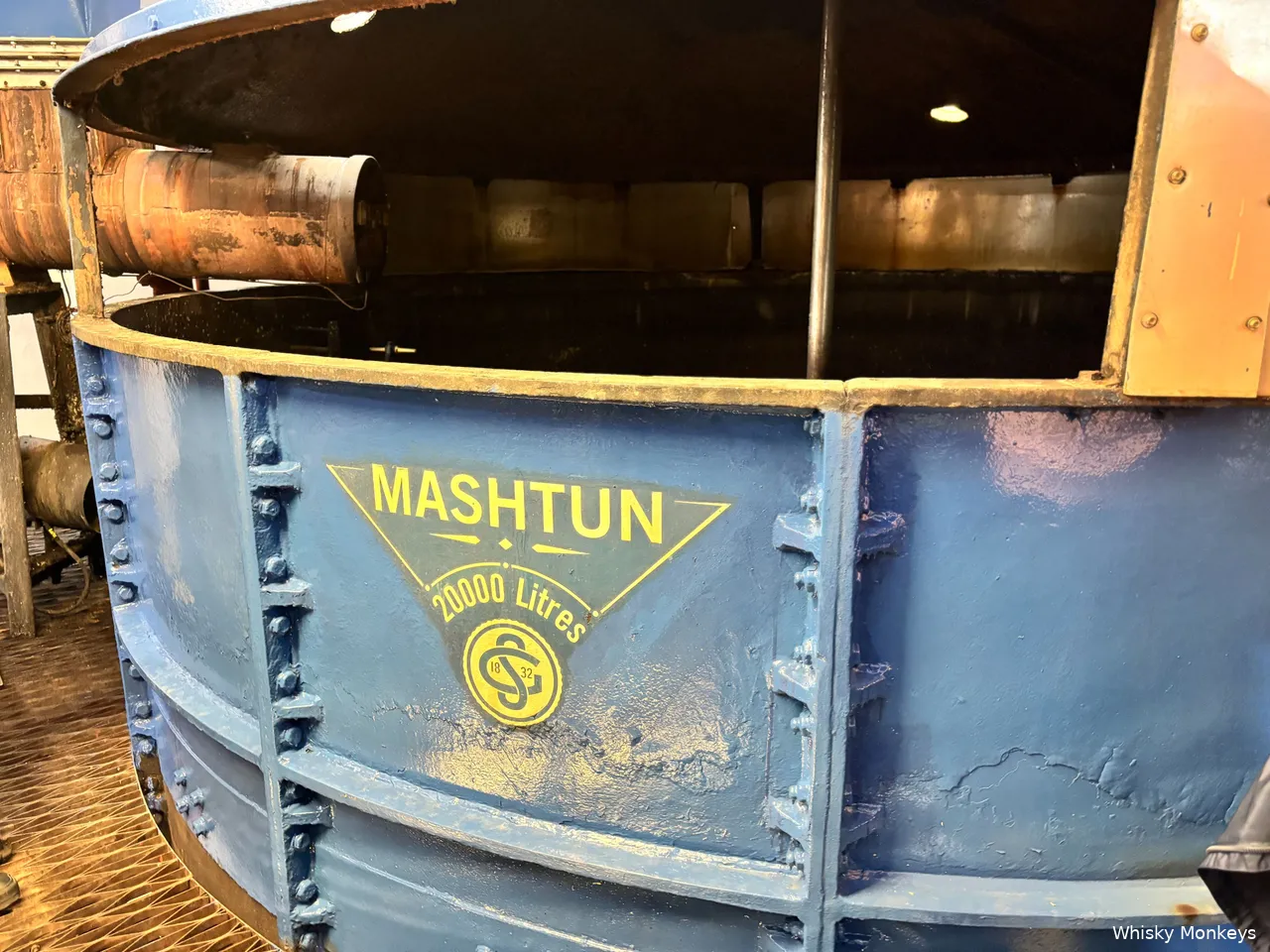 glen scotia distillery mash tun 1