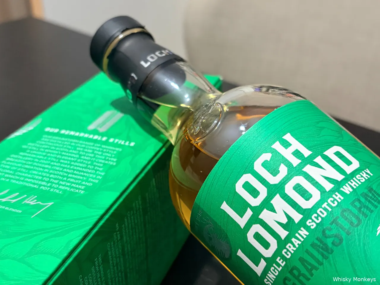 Loch Lomond Grainstorm peated whisky