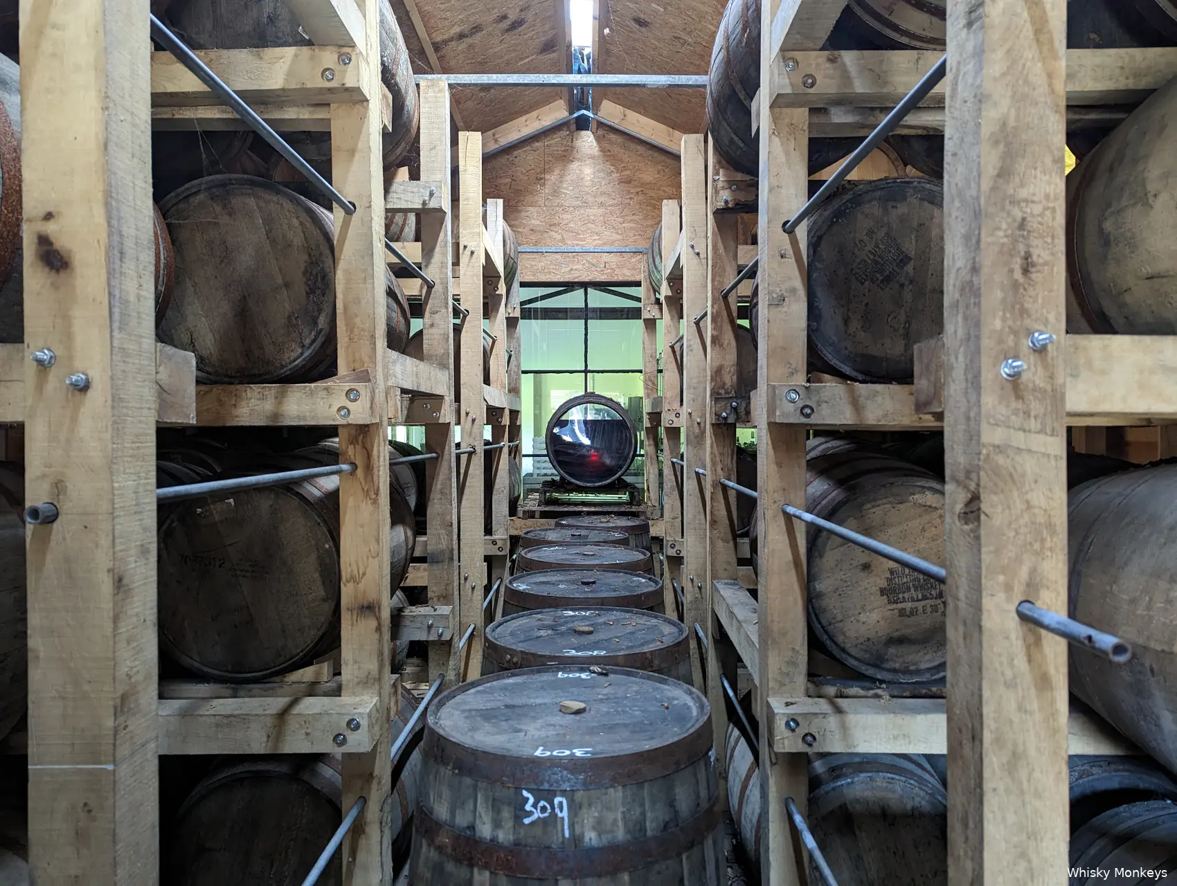 warehouse bus whisky
