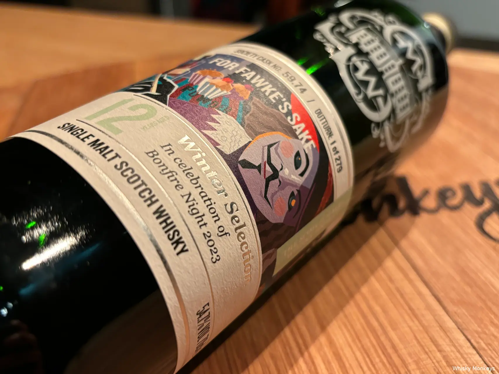 for fawkes sake smws whisky monkeys 2