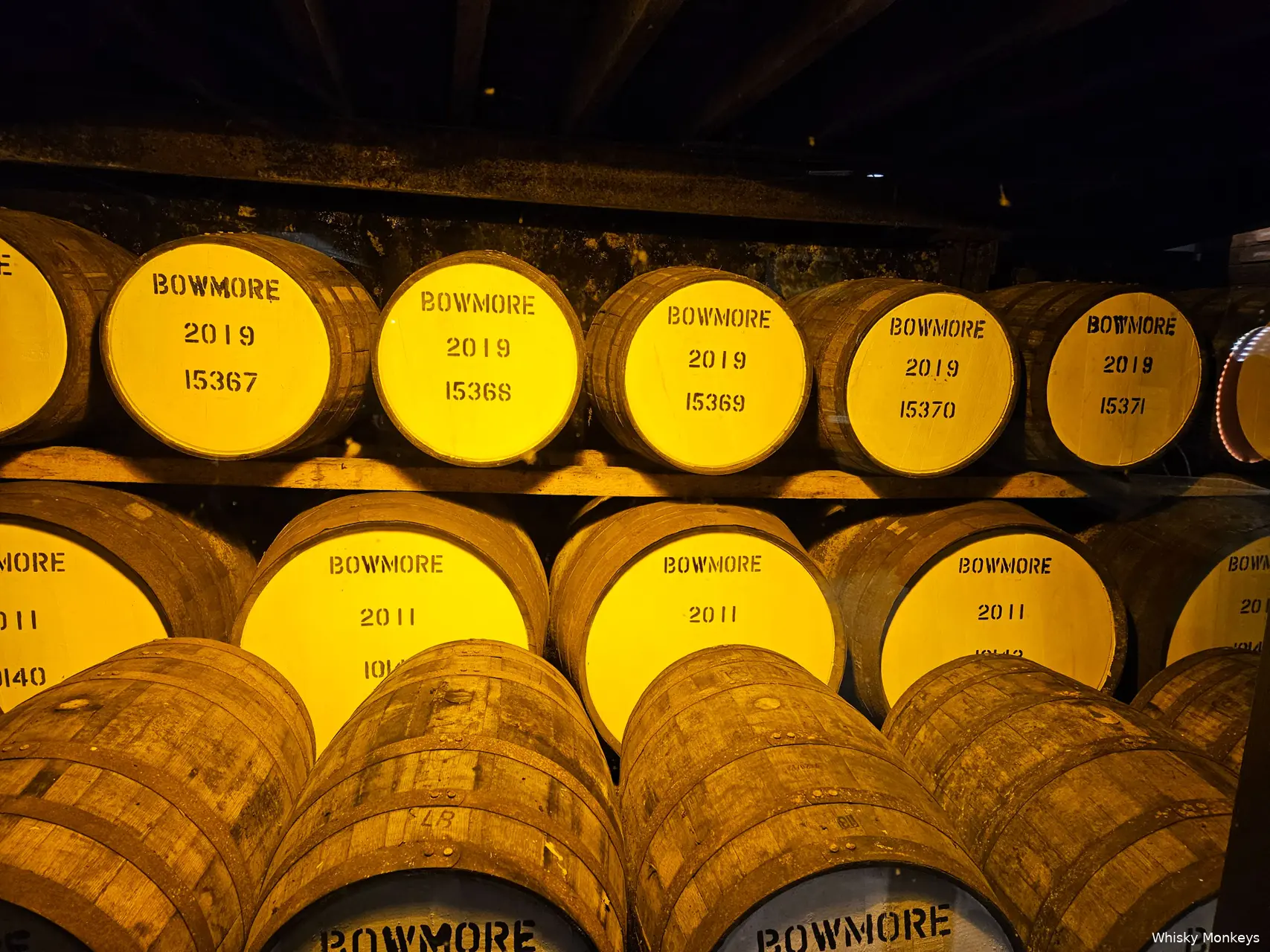 bowmore barrels