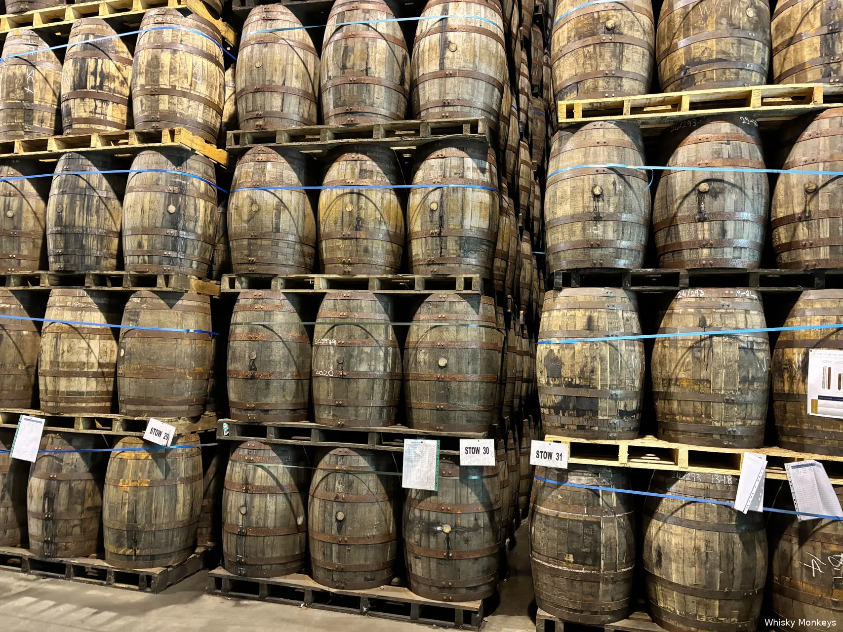 loch lomond distillery casks